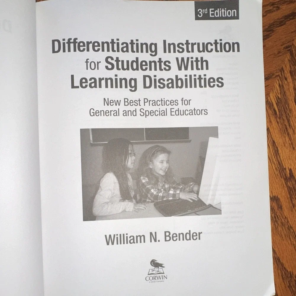 William N. Bender Differentiating Instruction Learning Disabilities 3rd Ed
